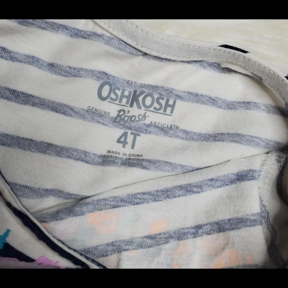 Oshkosh Striped Floral Dress